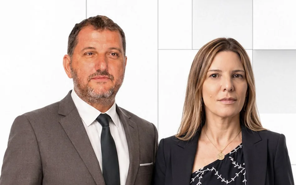 Célio Montes Gallego Jr. e Angélica Santini